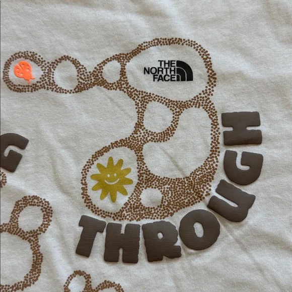 The North Face Women's Short Sleeve Evolution Oversized Tee | sz M - Picture 6 of 12